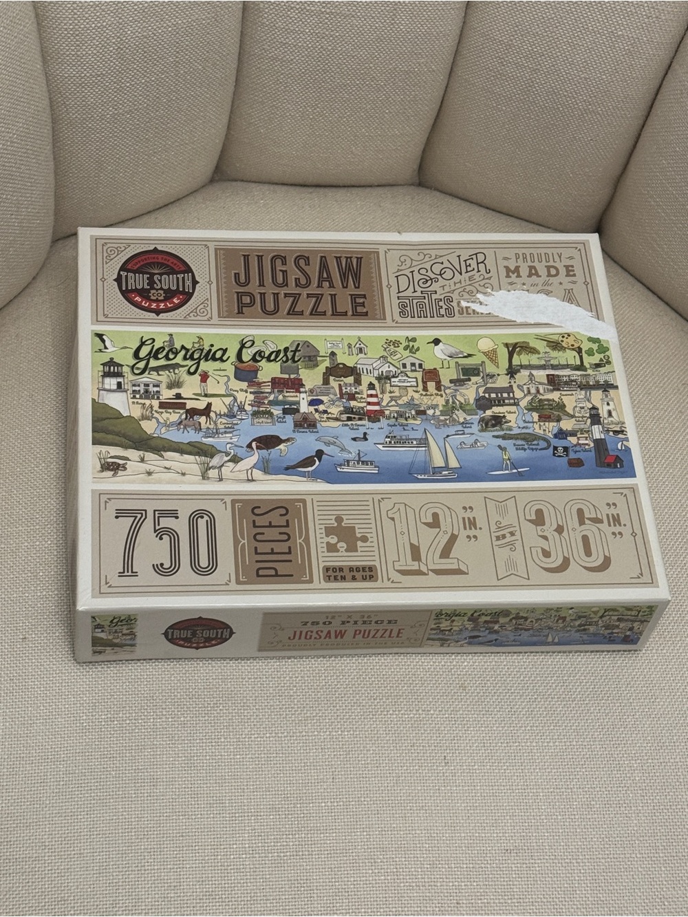 True South Georgia Coast puzzle